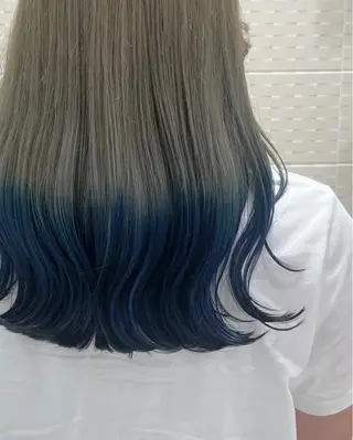 ロング カラー ZELE新瑞橋店所属・吉川 璃々花のヘアスタイル