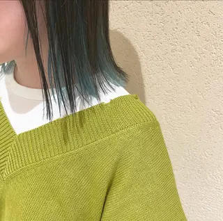 ミディアム カラー 束感･似合わせ☽ mizunaのマツエク・マツパデザイン