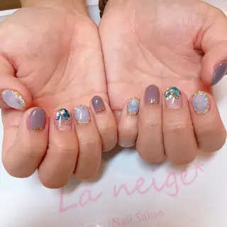 ネイル La neige* yuki 🐩🌙のネイルデザイン