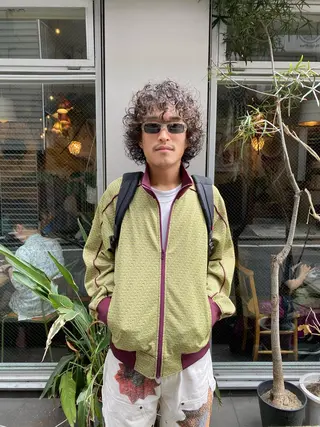 パーマ メンズ 吉武 茂暉のヘアスタイル