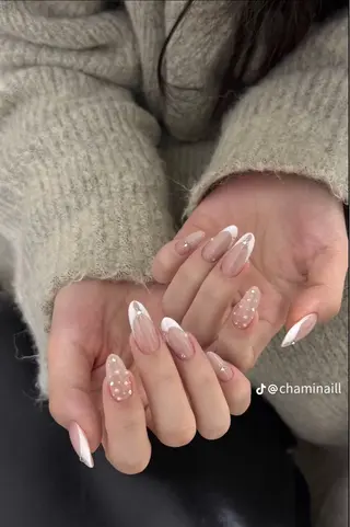 ネイル 波 なみのネイルデザイン