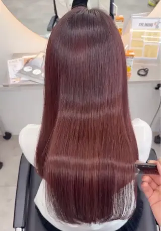 ロング カラー 髪質改善特化/ メンズパーマ◎椿原のヘアスタイル