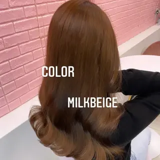 ロング カラー エクステ🩵ブリーチ 韓国ヘア🩵KAEのヘアスタイル