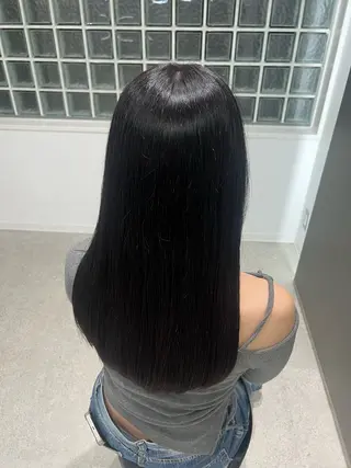 ロング カラー 💗愛され暖色💗 ピンク/レッド💗のヘアスタイル