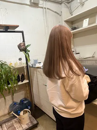 ロング green所属・玉造✲谷六 田村穂香のヘアスタイル