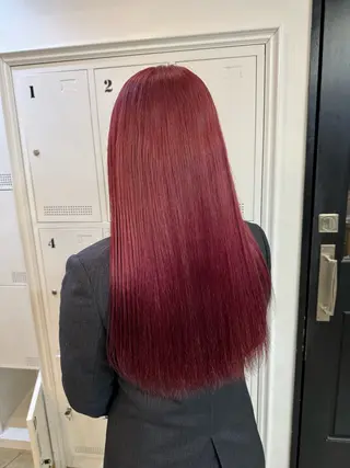 ロング カラー 🦄垢抜けボブ特化× 暖色カラー未来🦄のヘアスタイル