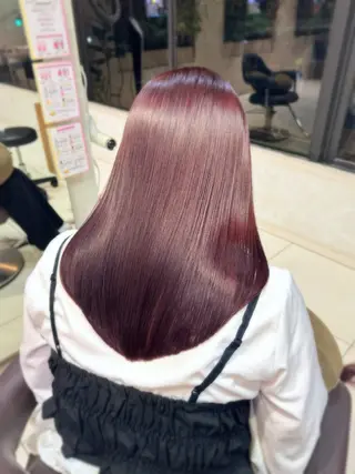 カラー レイヤーカット/艶髪 /髪質改善/のマツエク・マツパデザイン