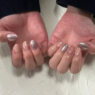 ネイル M.jewelry himeka🍒のネイルデザイン