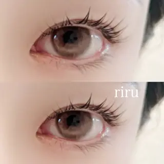 マツエク・マツパ enable所属・Riru eyelashのマツエク・マツパデザイン
