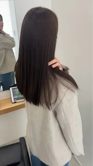 セミロング カラー ヘアセット/艶カラー 💐nao.のヘアスタイル