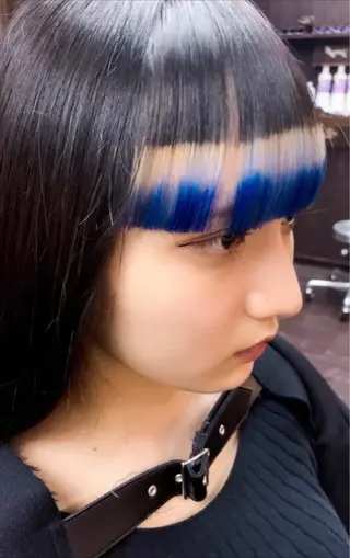 セミロング カラー KAH所属・Koichi Satoのヘアスタイル