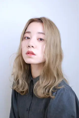 セミロング 門田 恭弥のヘアスタイル