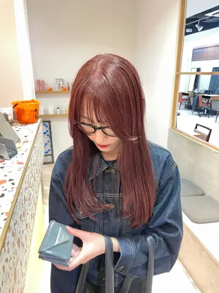 ロング 似合わせ/ベージュ /レイヤー/りほ🤍のヘアスタイル