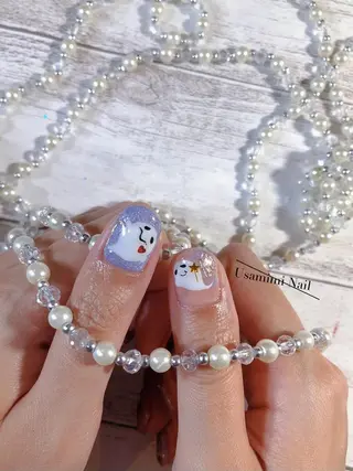 ショート ネイル USAMiMi 🐰💕のネイルデザイン