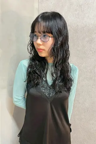 ロング qpula クプラのヘアスタイル