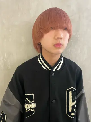 ショート メンズ GO TODAY SHAiRE SALON 原宿本店所属・REINA/ブリーチ /ハイトーン/原宿のヘアスタイル