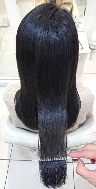 ロング 高橋 佑のヘアスタイル