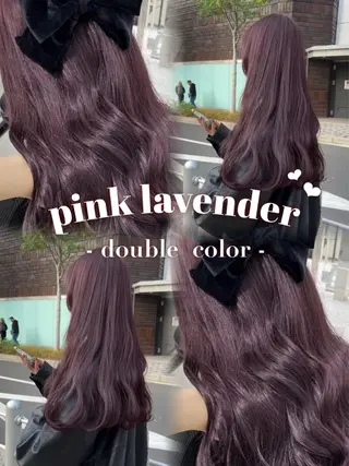 セミロング カラー 似合わせstyle ❤︎misaki❤︎のヘアスタイル