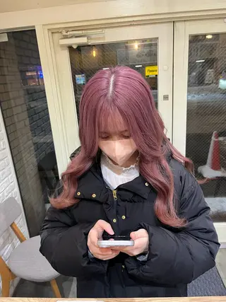 カラー ミジュ/ カラーモデル募集のヘアスタイル