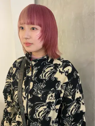 ショート カラー 森貴裕/ベージュ/ パーマ/オリーブのヘアスタイル