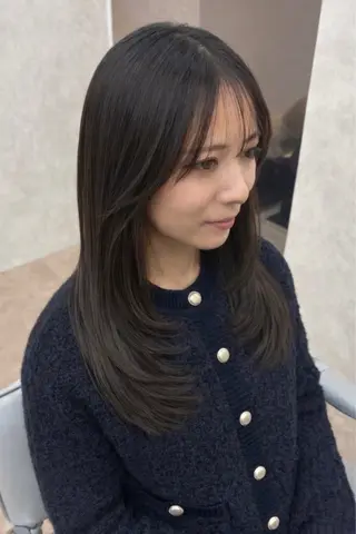 ロング カラー 🧸韓国ヘア/メンズ KURUMI‎‎🤍のヘアスタイル