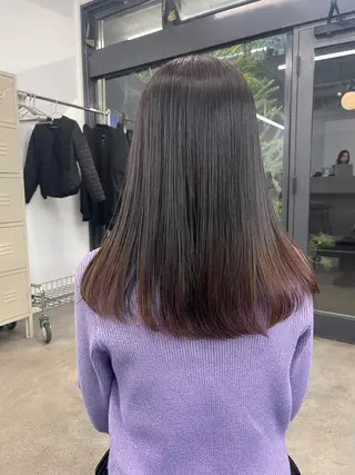 セミロング パーマ Elme所属・イージードリル募集 🔥平口はのんのヘアスタイル