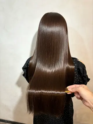 ロング 美髪矯正 🌈髪質改善 山下のヘアスタイル