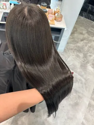 セミロング モデル募集中/西梅田 naruka🍏のヘアスタイル