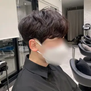 ショート パーマ ヘアアレンジ メンズ キッズ パク・ボミン小野リエ 韓国ハーフ🦊のその他イメージ