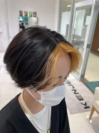 ショート カラー 新規限定カット無料 クーポン有り【桂口】のヘアスタイル