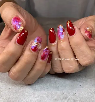 ネイル ﾈｲﾙﾙｰﾑﾘｯｶ 𝐦𝐚𝐲𝐮のネイルデザイン