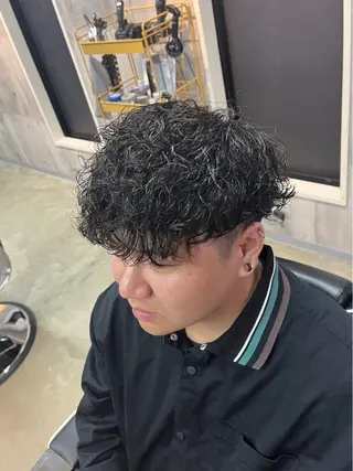 ミディアム 🥸MENIN 相模 大野メンズ専門🥸のヘアスタイル