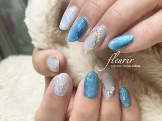 ネイル フルリール 【プライベートサロンのネイルデザイン