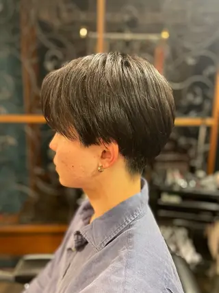 ショート メンズ 早稲田/メンズ専門 /フェード/葛西裕季のヘアスタイル