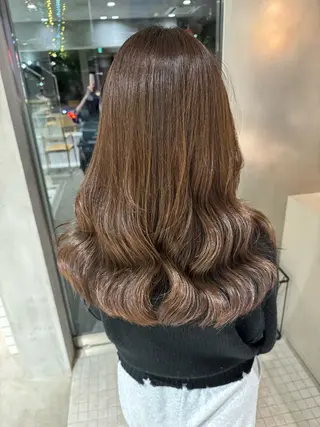 ロング 柳川 ことねのヘアスタイル