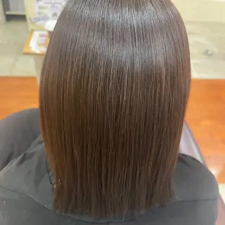 ミディアム VENIRE古川店所属・端野七海 縮毛矯正のヘアスタイル