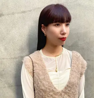 ロング カラー SHICENEケイ レイヤーカット🦋のヘアスタイル