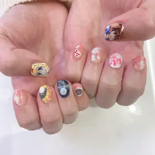 ネイル 韓国風✨髪質改善✨ 縮毛矯正✨松浦知奈美のヘアスタイル