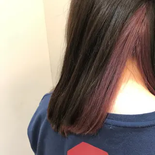 セミロング カラー platinam doll南草津店のマツエク・マツパデザイン