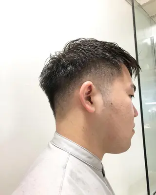 ヘアアレンジ メンズ ainico+所属・メンズ特化✂️栗原 侑也のヘアスタイル