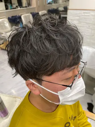 ショート メンズ ❄️メンズカット 落合諒❄️のヘアスタイル