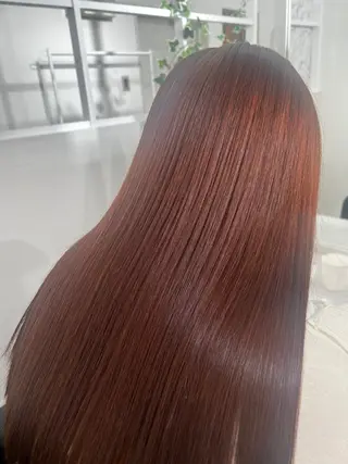 ロング 目を惹く艶髪/髪質 改善カラー🤎ぐっちのヘアスタイル