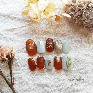 ネイル 🥀ネイルサロン cotonコトン🥀のネイルデザイン