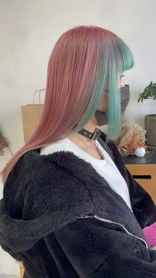 ロング カラー noa.所属・🎨カラー専門家🎨 チャーリーのヘアスタイル