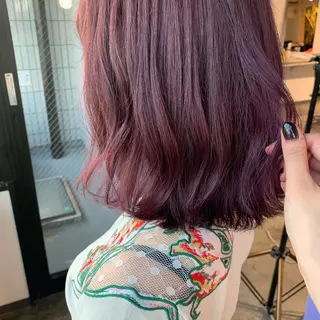 ミディアム etore 矢場町 南沙希のヘアスタイル