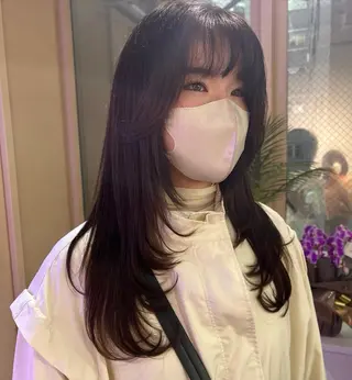 セミロング プルエクステ 🖤MIYUのヘアスタイル