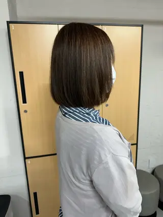 ミディアム ハイライト/ ブリーチ😈小倉😈のヘアスタイル