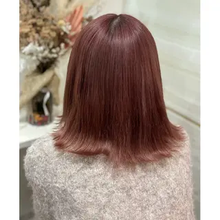 カラー 🐈‍⬛momo🐾 ダブルカラーのヘアスタイル