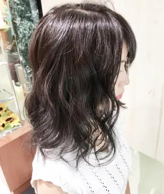 セミロング カラー N° jillva ♦️川端裕司♦️のヘアスタイル