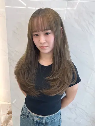 セミロング カラー kiti Sakae所属・栄美容師/kiti /ボブ/ケントのヘアスタイル